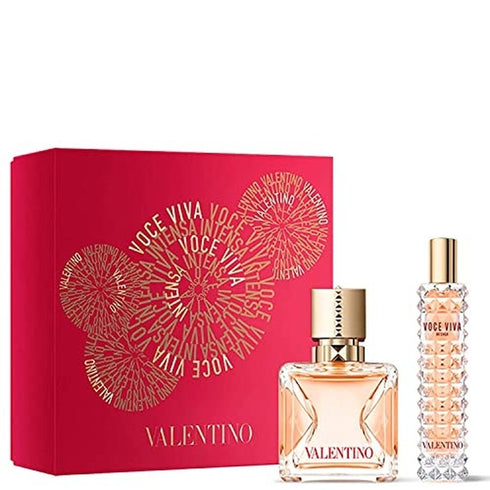 Valentino Voce Viva Intensa Gift Set 50ml EDP + 15ml EDP